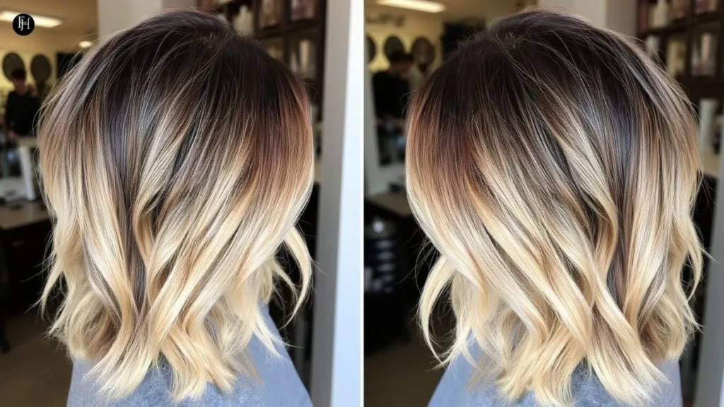 Cool Blonde with Dark Roots