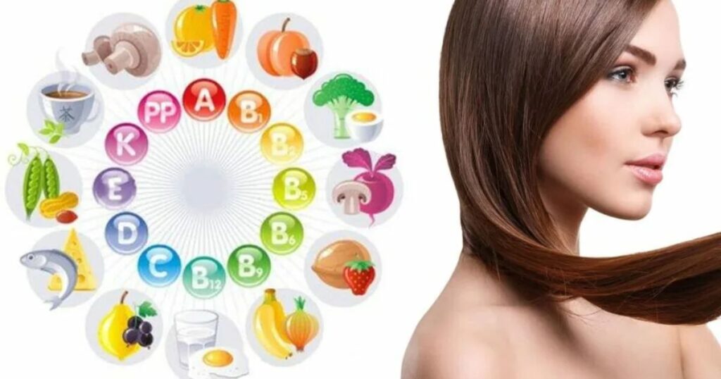 Make your hair thicker through diet
