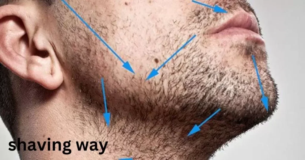 The proper way to shave your face