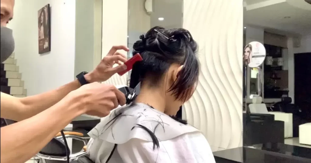 how do cut womens hair with clippers