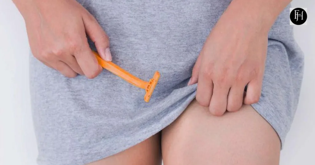 How to clean female pubic hair?