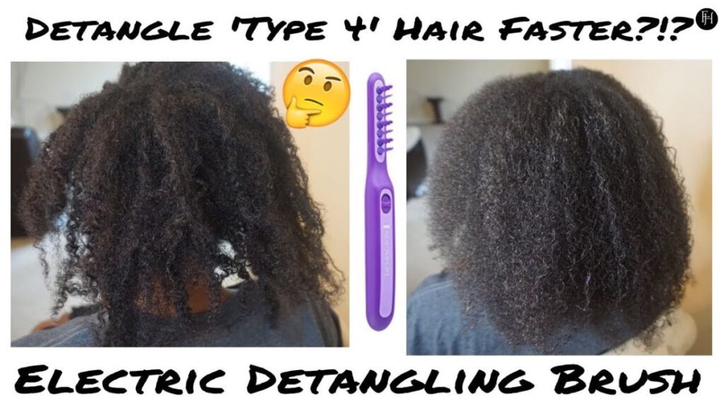 What types of hair require a detangler?